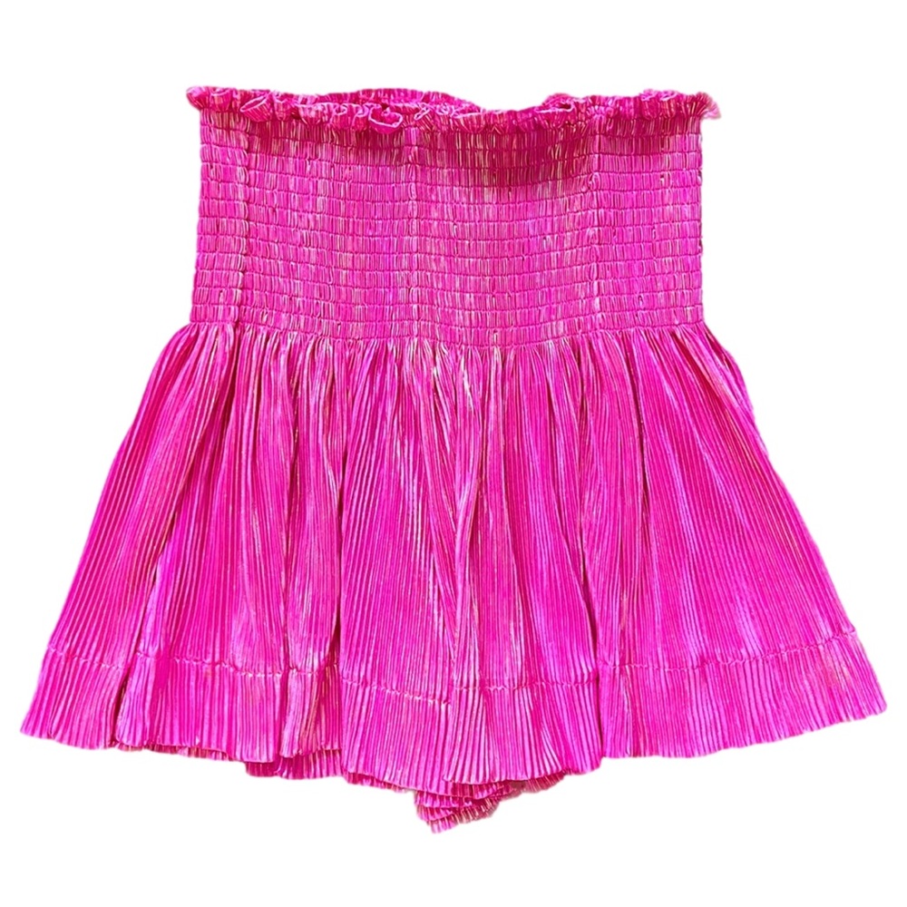 queen of sparkles pink swing shorts